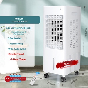 Ventilateur climatiseur portable mini pour la maison, refroidisseur personnel pour dortoir, avec télécommande, idéal pour l'été - Product Image 5