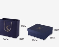 Personnalisé exquis dessin animé tridimensionnel bleu cosmétiques Souvenir emballage boîte-cadeau avec son propre logo