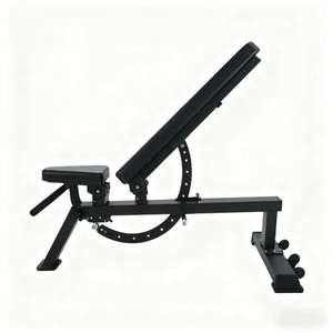 Lot de bancs de musculation réglables en liquidation, prêts à être expédiés, multifonctions, inclinables et inclinables vers l'arrière, pour usage commercial et domestique - Product Image 1