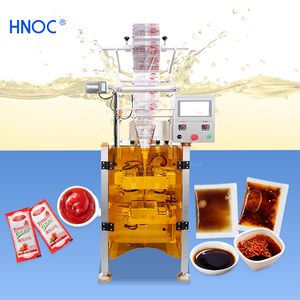 Machine d'emballage de sachets de confiture à haute viscosité HNOC, petite taille, pour la sauce aux <span class=keywords><strong>pommes</strong></span> - Product Image 1