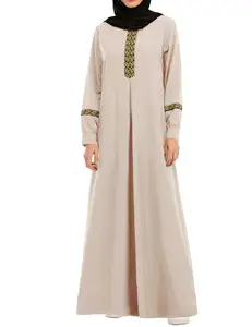 Ensemble abaya de vente directe d'usine, caftan marocain, robes islamiques pour femmes mariées, vêtements abaya