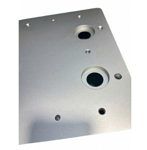 ชิ้นส่วนอะลูมิเนียมอัลลอยด์ที่ผลิตด้วยเครื่อง CNC ตามแบบที่กำหนด |   แผ่นฐานชิ้นส่วนอเนกประสงค์ที่มีความแม่นยำสูง พร้อมรูเจาะเกลียวและรูเจาะแบบเคาน์เตอร์บอร์ - Product Image 6