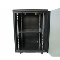 Armoire de serveur réseau murale en acier de 19 pouces 15U