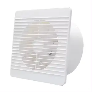 Bathroom Toilet Kitchen Ventilation Exhaust Fan Engineering Plastic Wall Ceiling Duct Mounted Air Extractor Fan