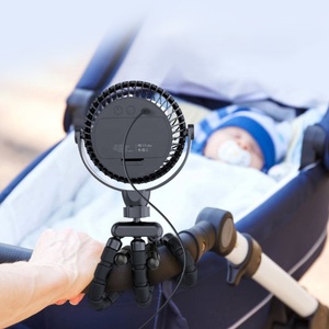 Bàn Làm Việc Bạch Tuộc Có Thể Sạc Lại Mới Của Trung Quốc Quạt Mini Dành Cho Phòng Gia Đình 2022 Pin Sạc Đứng <span class=keywords><strong>Micro</strong></span> Usb Làm Mát Không Khí - Product Image 3