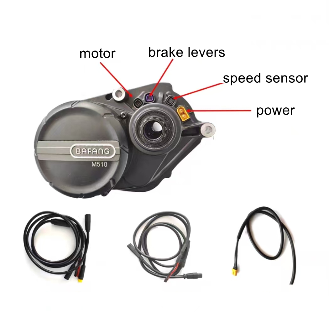Bafang MM G522.250.C Ebike Motor Kit - 250W Mid Drive Power