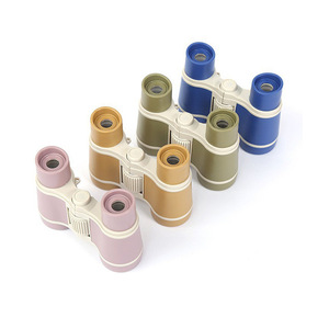 Children Binoculars 4x30 Plastic Outdoor Nature Observation For 5-7 Years Kids Educational Toy - Product Image 2