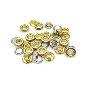 M4 Brass Tubular Rivets Vias Rivet Nuts Through Hole Rivets Hollow Grommets