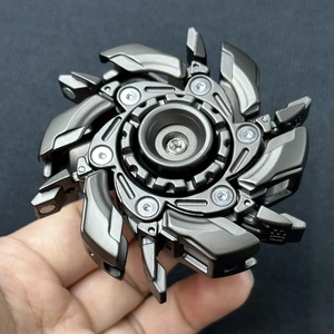 EDC Open Armor Magnetic Eco-Friendly Fidget Spinner ของเล่นหมุนคลายเครียด ทำจากเรซิ่นและซิลิโคน สำหรับผู้ใหญ่ เด็กชาย และเด็กหญิง - Product Image 1