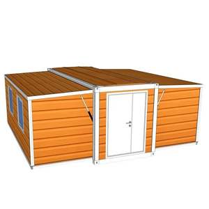 Gran oferta, casa prefabricada de 3 y 4 dormitorios con contenedor de 40 pies con sala de estar para oficina, escuela, entrada o centro comercial - Product Image 5