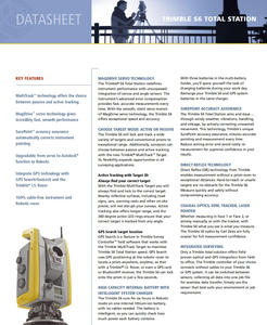 경쟁력있는 가격에 고품질 트림블 S6 DR 300 로봇 자동 잠금 총 스테이션 - Product Image 5