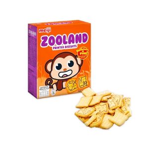Mini galletas con estampado de animales divertidos para niños, caja educativa para aperitivos, formas temáticas del zoológico, sabor a mantequilla crujiente - Product Image 5
