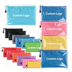 Reusable Waterproof Storage Pouch Custom Brand Logo Multi Purpose Travel Organizer Bag for School Office Cosmetic Accessories - Product Image 3
