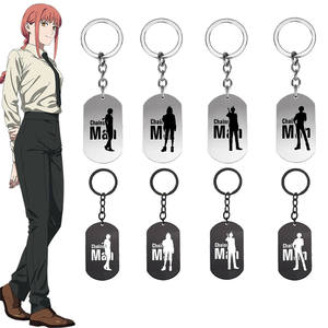 Anime juego motosierra hombre llaveros <span class=keywords><strong>Makima</strong></span> Halloween Moda hombre mujer <span class=keywords><strong>Cosplay</strong></span> accesorio regalos - Product Image 1