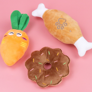 Chien chat jouet Fruits en peluche Pet légume jouet à mâcher animaux de compagnie chien nourriture os jouets améliorer les habitudes alimentaires Durable mâcher chat accessoires - Product Image 5