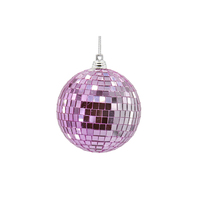 Décoration de boule de miroir de scène Disco en PVC personnalisée Décoration de lumière Disco Disco dorée Décoration de danse de scène Cadeau de Noël de fête de vacances
