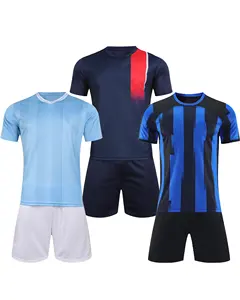 בגדי אימון נושמים ורב-תכליתיים מעולים עם שרוולים קצרים 24-25 חולצת כדורגל בגדי ספורט נוחים