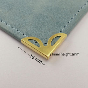 Accessoires de coin en métal pour boîte à cadeaux, boîte d'emballage, carnet, 2 mm d'épaisseur intérieure - Product Image 6