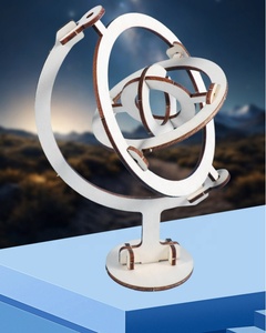 Esfera Armilar de Madera, Modelo Astronómico Antiguo, Teodolito Ecuatorial, Tecnologí<span class=keywords><strong>a</strong></span> DIY de Ensamblaje Manual, Pequeños Materiales Didácticos - Product Image 4