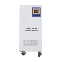 Regulator Tegangan Otomatis AVR 1000VA 1500VA 2000VA Fase Tunggal Regulator Tegangan yang Dipasang di Dinding