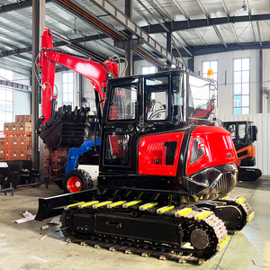 משלוח חינם EPA/EURO 5 מיני מחפר סיני עם מנוע קובוטה EPA, מחפר 6.5 טון עם קבינה, מיני מחפר למכירה - Product Image 2
