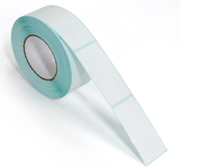Etiquetas solubles en agua de 1x2 pulgadas, resistentes al desgarro, autoadhesivas para uso diario. - Product Image 1
