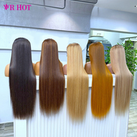 Pelucas de Cabello Humano al por Mayor, Pelucas Frontales de Encaje 13x4 13x6, Pelucas Frontales de Encaje HD Pre-Arrancadas para Mujeres Negras