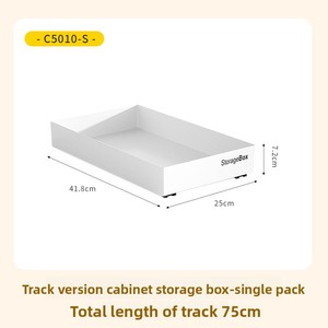Organizer moderno, regolabile ed espandibile, Set di scatole di immagazzinaggio senza trapano, classificazione regolabile per utensili da cucina - Product Image 6