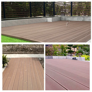 SHENGCHENG - Tarima de Madera Compuesta de Plástico WPC, Duradera y Fácil de Limpiar, para Terrazas Exteriores, Impermeable, para Balcones - Product Image 4