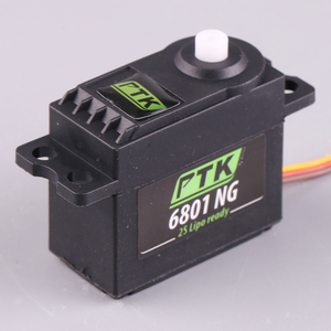 Moteur de direction numérique PTK 6801 NG en plastique pour modèles de bateaux et d'avions à voilure fixe, simulation de direction de robot 40x36x20mm - Product Image 6