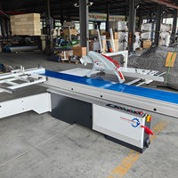 Scie à panneaux de précision industrielle MJ3200 avec affichage numérique Scie de table à panneaux artificiels en MDF avec couvercle sous vide