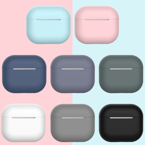 Étui de protection en silicone pour écouteurs sans fil Apple 3ème génération, coque antichoc pour écouteurs - Product Image 1