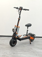 Skuter Listrik Baru Boyueda M2 Motor Ganda 5000W *2 Boyueda 95Km/Jam untuk Dewasa Bertenaga EU USA