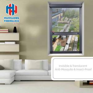 Moustiquaire coulissante en <span class=keywords><strong>aluminium</strong></span> pour fenêtre, filet anti-insectes, <span class=keywords><strong>rideau</strong></span> invisible, idéal pour les hôtels - Vente chaude - Product Image 6
