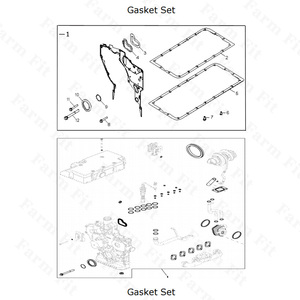 Prix usine haute Performance AR53032 AR53033 AR53034 AR53035 pour John Deere JD500 JD500A 3010 3020 Kit de joint de révision - Product Image 4