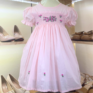 Conjunto de Ropa para Niñas con Bordado a Mano de Primera Calidad, Ropa Infantil de Algodón de Boutique, Venta al por Mayor, Ropa Infantil con Bordado a Mano, Proveedor de Vietnam - Product Image 6