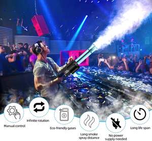 Topflashstar pistolet à air Co2 pistolet Original effet de scène Co2 Jet Machine Led Co2 <span class=keywords><strong>Dj</strong></span> pistolet pour discothèque fête de mariage - Product Image 6