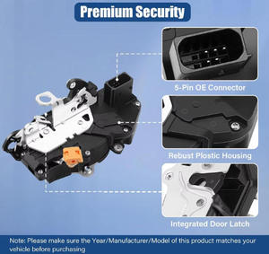 2007-2014 Chevy Tahoe Silverado 1500 2500 ngoại ô Impala Avalanche GMC phía trước bên trái lái xe Bên Cửa Khóa chốt thiết bị truyền động - Product Image 2