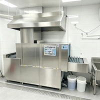 Lavavajillas de Tipo H de 3500 Platos, de Secado Rápido y Rendimiento Estable, con Componentes Eléctricos Importados, para Hoteles, Restaurantes y Cantinas