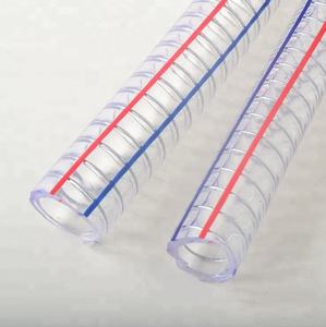 أنبوب مياه مرن مقاوم للضغط العالي خفيف الوزن شفاف للري من البي في سي معزز حلزوني بتقنية اللحام بالانصهار - Product Image 4