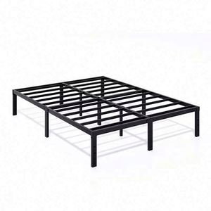 Warehouse <b>Iron</b> Durable Living Room Hotel Metal Platform Adjustable Customizable Modern Bedroom Furniture Bed Frame King Size - Product Image 1