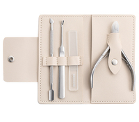 Coupe-ongles professionnel durable, nouveau design, en acier inoxydable, pince à cuticules pratique à double ressort pour les doigts