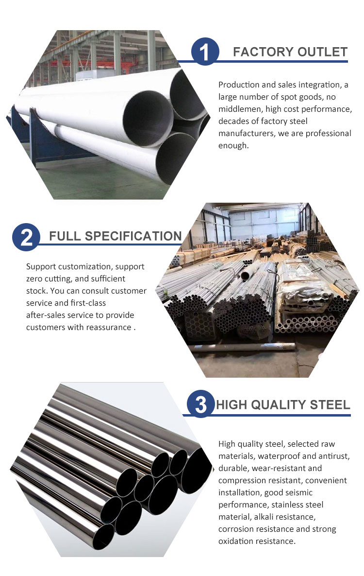 Austenitic Steel Stainless Pipe Stainless Seamless Pipe Stainless Steel Pipe / Tube