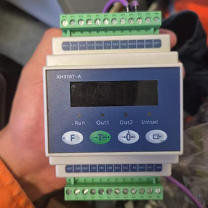 XH3187 Indicador de peso del transmisor de báscula de pesaje de riel DIN con salida analógica Indicador de controlador de peso de 24V CC Modbus RS485 - Product Image 1