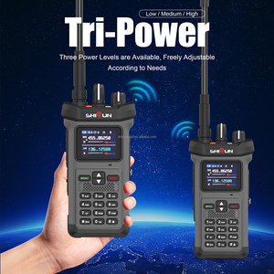 جهاز لاسلكي SQ-8500 بقوة 20 واط ذو مدى طويل مع تقليل الضوضاء، راديو لاسلكي بمنفذ Type-C، جهاز إرسال لاسلكي محمول باليد ببطارية 5800 مللي أمبير في الساعة ذو اتجاهين وذو مدى طويل - Product Image 3