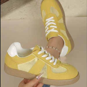 Baskets décontractées pour femmes, style basket-ball allemand, à semelle épaisse, collection automne 2025 - Product Image 4