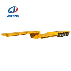 Produttore tri axel goccia deck semi rimorchio per l'australia trattore low loader rimorchio per la vendita