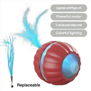 Silikon TPR Malzemeden Elektrikli Sallanan Top Köpek Oyuncağı - Otomatik İnteraktif Isırmaya Dayanıklı Kendi Kendine Rahatlatıcı Zıplayan Oyuncak - Product Image 4