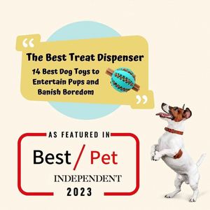 ของเล่นบอลสำหรับสุนัข ทนทาน ทำจากยางนิ่ม ปลอดสารพิษ ทนต่อการกัด ใช้เป็นที่ใส่ขนมสัตว์เลี้ยง ช่วยทำความสะอาดฟัน - Product Image 3