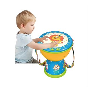 Bébé Basse De Poche Multifonctionnel Puzzle Tambour Jouet Musique Tambour À Main Instrument De Musique En Plastique ABS - Product Image 6